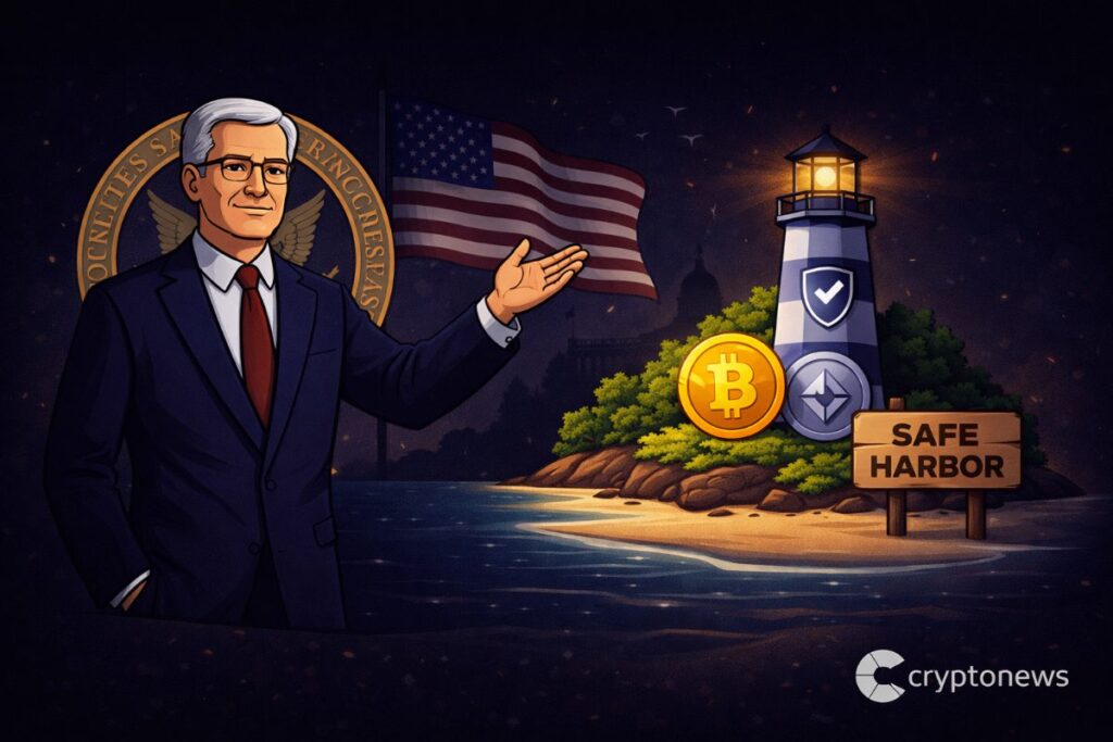 The SEC Paul Atkins just proposed a safe harbor freeing crypto projects from securities registration, and it ends the enforcement era.